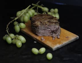 Terrine de canard au raisin