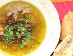 Soupe-curry d'agneau de Malaisie