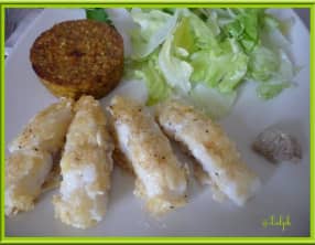 Cabillaud pané aux chips