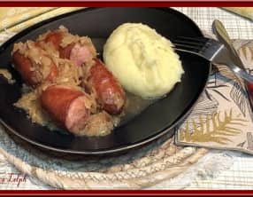 Diots de Savoie au vin blanc et oignons