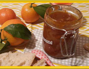 Confiture de clémentine aux noix et quatre épices