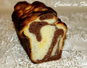 Brioche marbrée