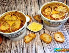Soupe gratinée à l'oignon