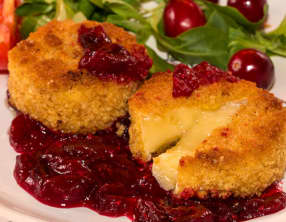 Minis camemberts panés fondants