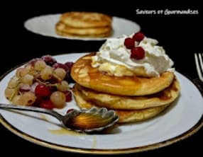 Blinis aux amandes et au miel