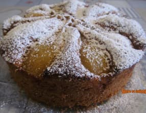 Gâteau moelleux aux poires