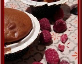 Cake au fromage blanc et aux framboises