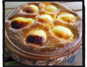 Tarte amandine aux poires