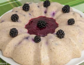 Semoule de millet aux mûres