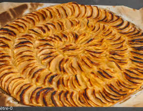 Tarte fine aux pommes facile