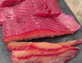 Gravlax de saumon à la Russe