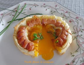 Tarte fleur à croquer