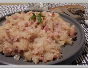 Chou blanc aux lardons