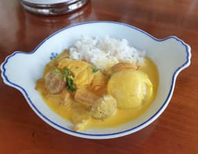 Lotte aux girolles sauce safranée