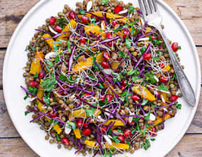 Salade de lentilles