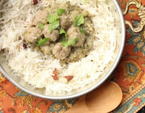 Boulettes au curry vert de Goa