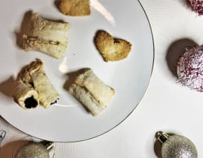 Sablés fourrés au chocolat