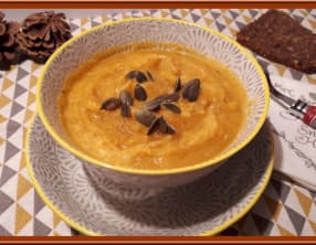 Mouliné de légumes au curcuma