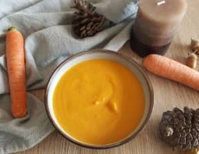 Velouté carotte et patate douce
