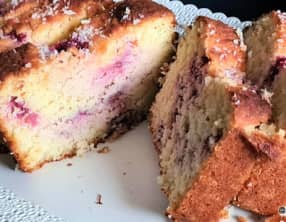 Cake coco framboises