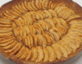 La tarte aux pommes
