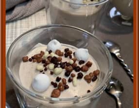Verrine à la crème de marrons