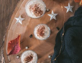 Mousse dessert à la crème de châtaigne