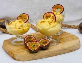 Mousse aux fruits de la passion