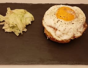 Croque-madame au four