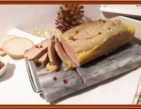 Foie gras de canard en terrine