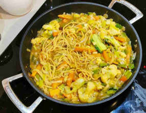 Nouilles sautées façon thaï