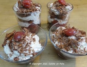 Verrines Forêt Noire