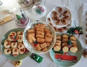 Sablés diamant sucre coco