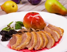 Magret de canard aux morilles