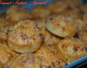 Bouchées chorizo comté