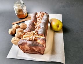 Fondant aux noix et poires