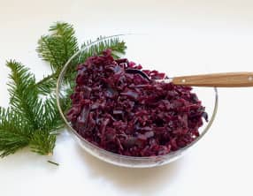 Chou rouge aigre-doux à la danoise