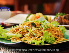 Nouilles chinoises sautées nature