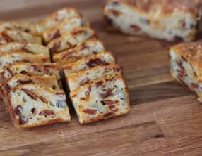 Cake au chorizo et tomates par Alain Ducasse