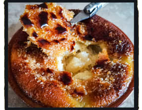 Crèmes brûlées aux poires