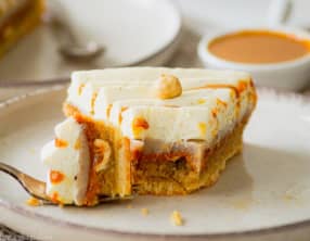 Tarte praliné et vanille