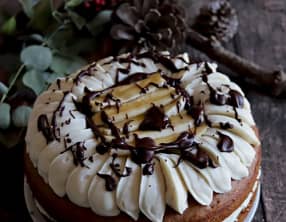 Moelleux banane crème vanillée