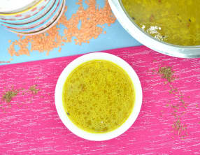 Soupe de dahl lentilles corail