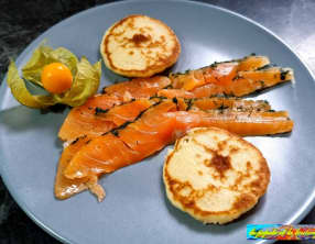 Gravlax de saumon