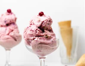 Nice cream aux canneberges