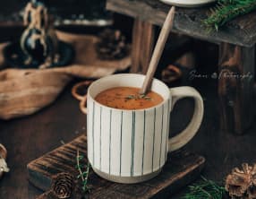 Soupe de topinambours aux carottes