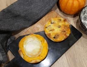 Croque quiche à la butternut et fromage
