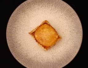 Feuilleté chèvre miel en entrée chaude