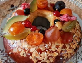 Brioche des rois espagnole "roscon de reyes"