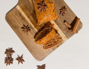 Pain d'épices vegan et healthy